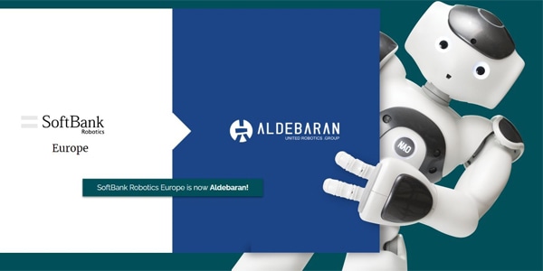 Softbank Robotics Europe reverts to its former name of Aldebaran 