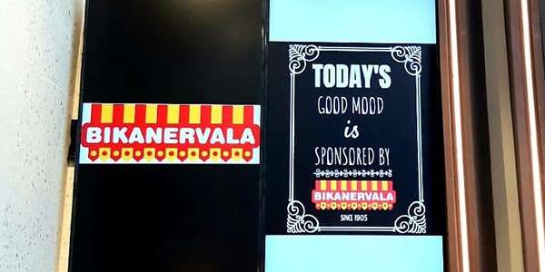 Bikanervala install Samsung LED Signage Commercial display screens in two new branches in Dubai