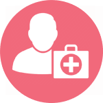 Health assistant icon