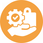 Service and product selling icon