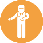 Welcoming and greeting icon