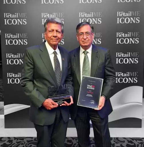Mr. Jacky Panjabi recognised as a pioneer of the retail industry award for 2021.
